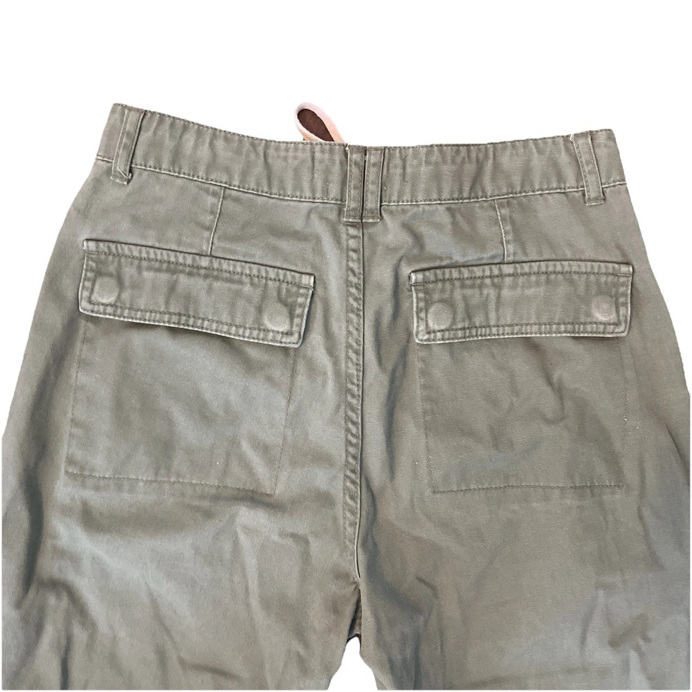 Pistola Women's Cargo Pants 24 In Waist Drawstring Army Green  26" Inseam Gorp - Picture 9 of 9